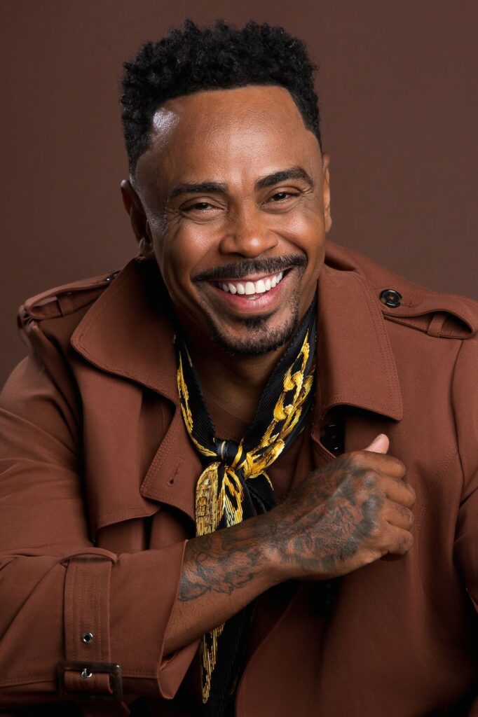O ator André Dread,