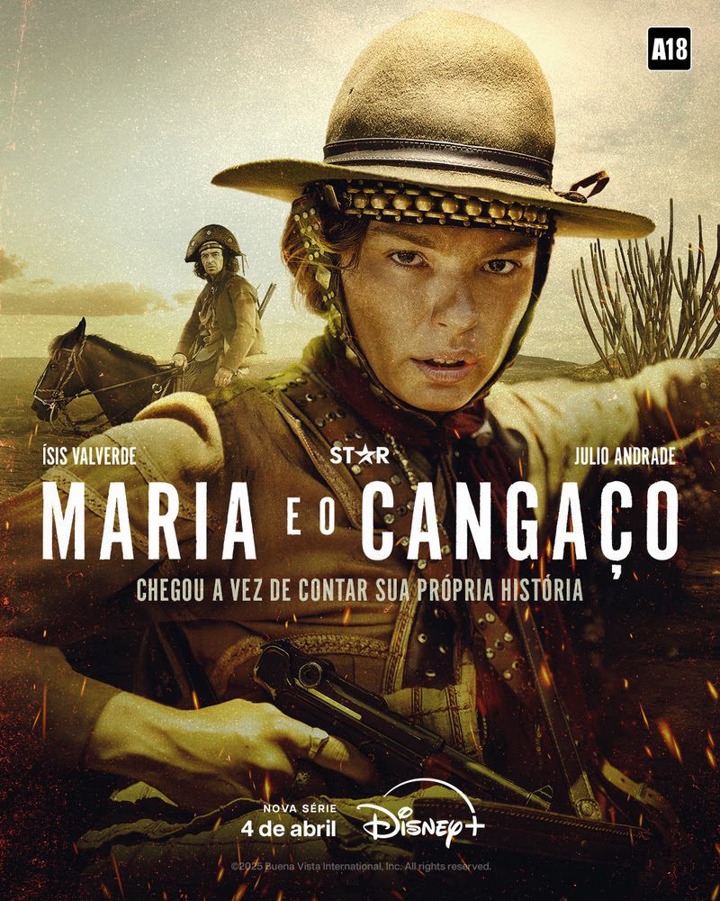 A Disney acaba de anunciar o teaser oficial, primeiro pôster e a data de estreia de Maria e o Cangaço