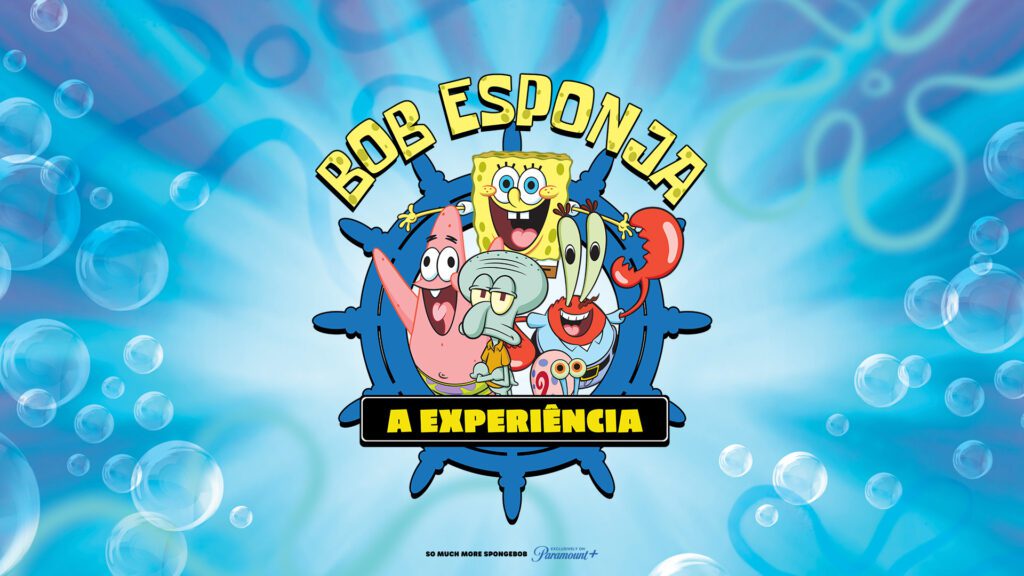 “Bob Esponja – A Experiência” chega ao MIS Experience trazendo uma imersão inédita em comemoração aos 25 anos do personagem