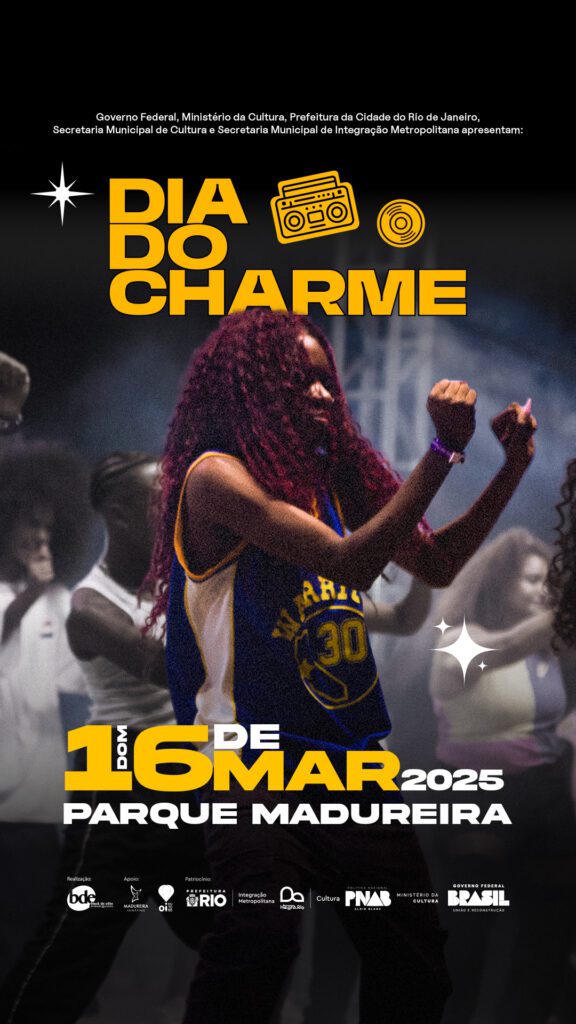Totalmente gratuito, maior evento de Charme do Brasil apresenta nova geração do R&B carioca, DJ´s, oficina de dança, grafitte e outras atividades