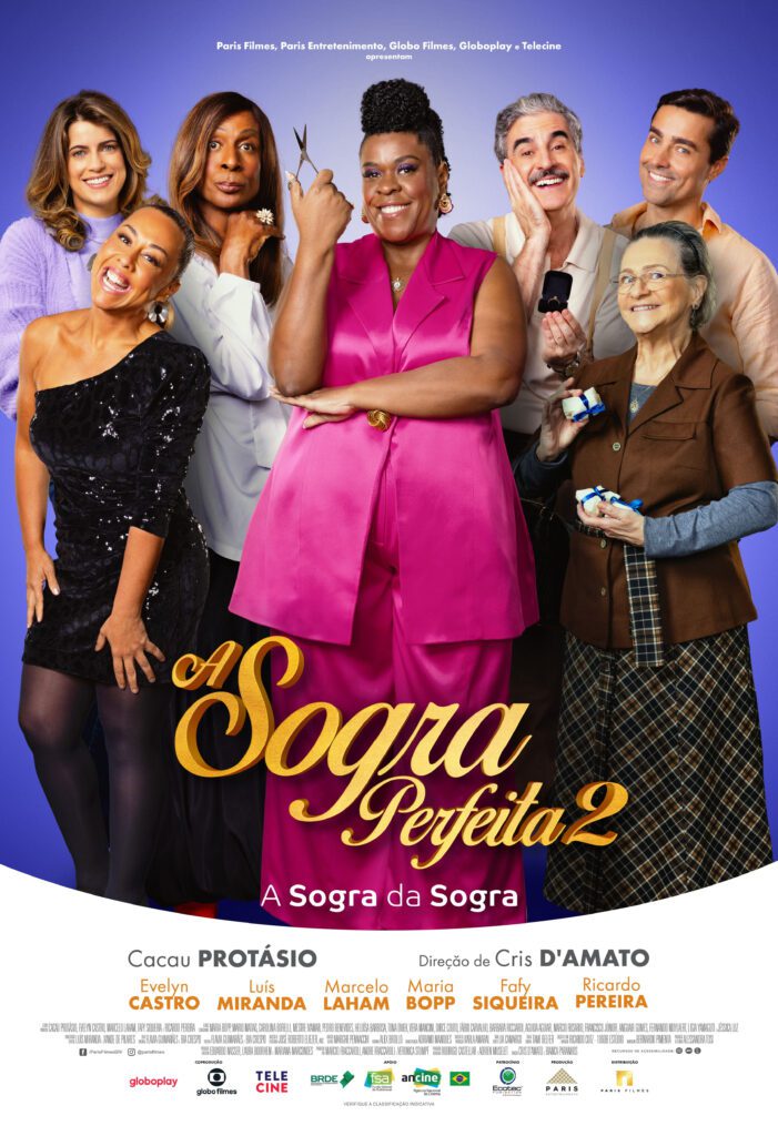 Paris Filmes divulga cartaz oficial de “A Sogra Perfeita 2” e confirma data de estreia nos cinemas