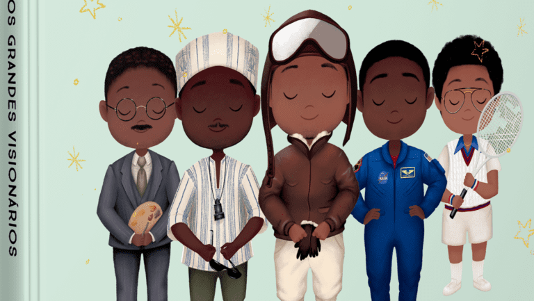 Livro infantil 'Pequenos Grandes Visionários: Homens importantes da história negra' revela feitos de homens que mudaram a história do mundo