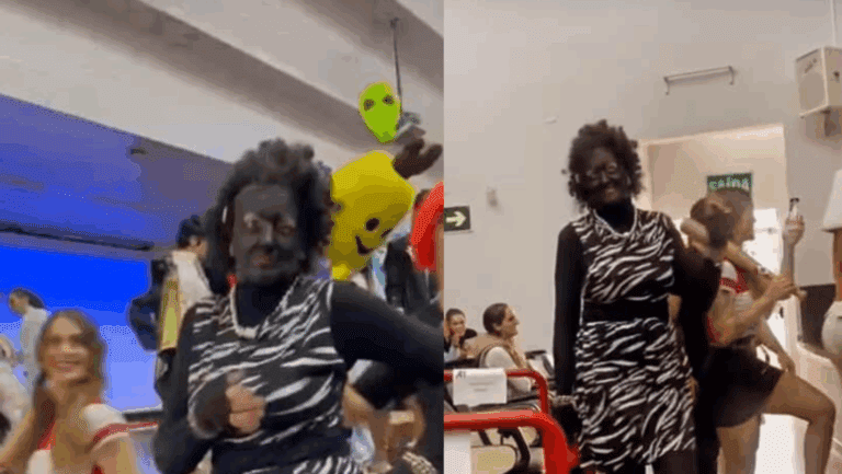 O Coletivo Identidade Preta, denunciou em suas redes sociais um caso de blackface ocorrido durante o evento “Desfile de 100 dias – T3 Odonto Unidep”