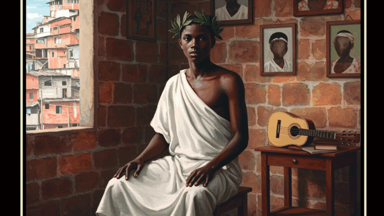 O protagonista-narrador de Uma Negra Comédia permanece sem nome do início ao fim