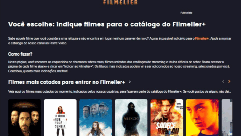 O Filmelier.com, serviço de recomendação de filmes com mais de 3 milhões de usuários únicos mensais, acaba de atualizar sua base de dados para disponibilizar aos fãs todos os grandes filmes, clássicos e premiados, que ninguém consegue encontrar nos serviços de streaming.