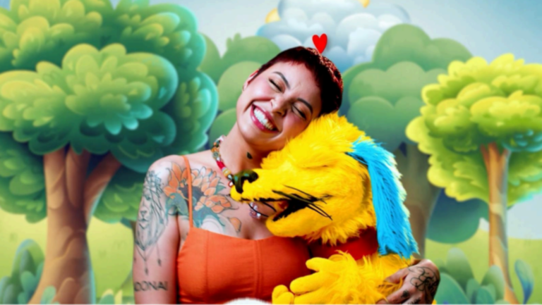 O canal infantil Hora do Mostarda, com quase 2 milhões de inscritos no YouTube, lançou hoje uma releitura de “É Tão Lindo” ao lado da cantora Kell Smith